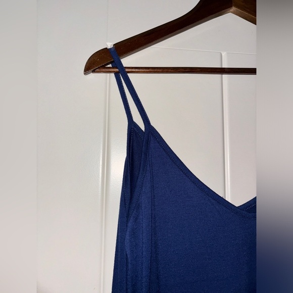 Arden Furtado Slip Dress Cobalt Blue Maxi Dress Boho Girly Beachy Summer Women L - Picture 4 of 6